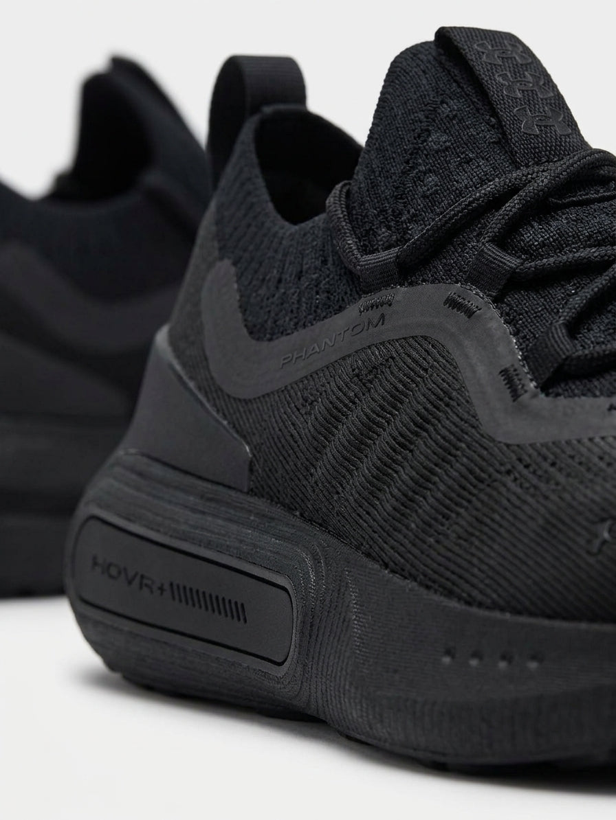 Buty Damskie Under Armour Phantom 4 Biegowe Czarne Niskie