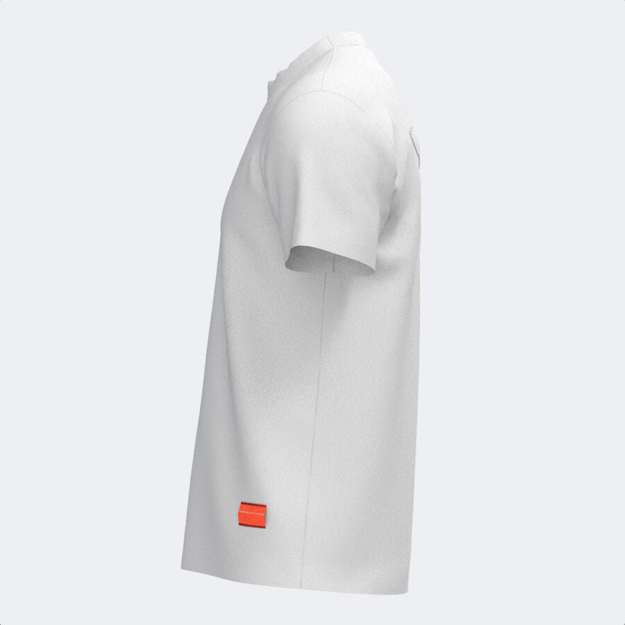 Joma Biała Bluzka Męska T-shirt na Krótki Rękaw Casual Oddychająca Bawłna