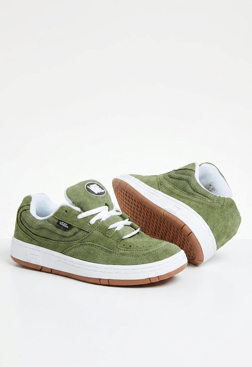 Sneakersy Damskie Vans Speed LS Zielone Zamsz Khaki
