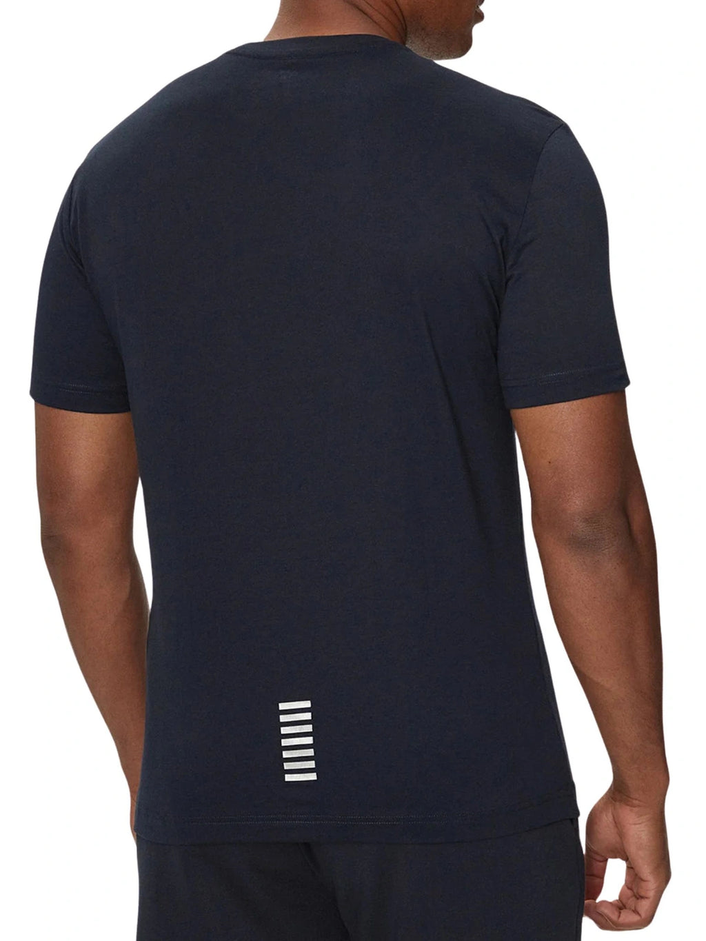 T-shirt Męski Emporio Armani 8NPT25 PJVPZ Sportowy Granatowy Regular