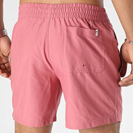 Adidas Różowe Kąpielówki Męskie Krótkie Spodenki Wiązane ze Ściągaczem r.XS