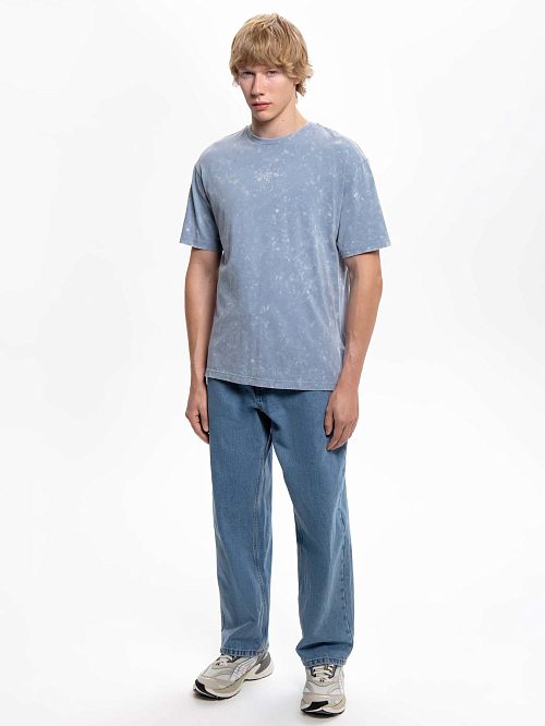 T-shirt Męski Puma Graphic Font Play Relaxed Washed Czarny