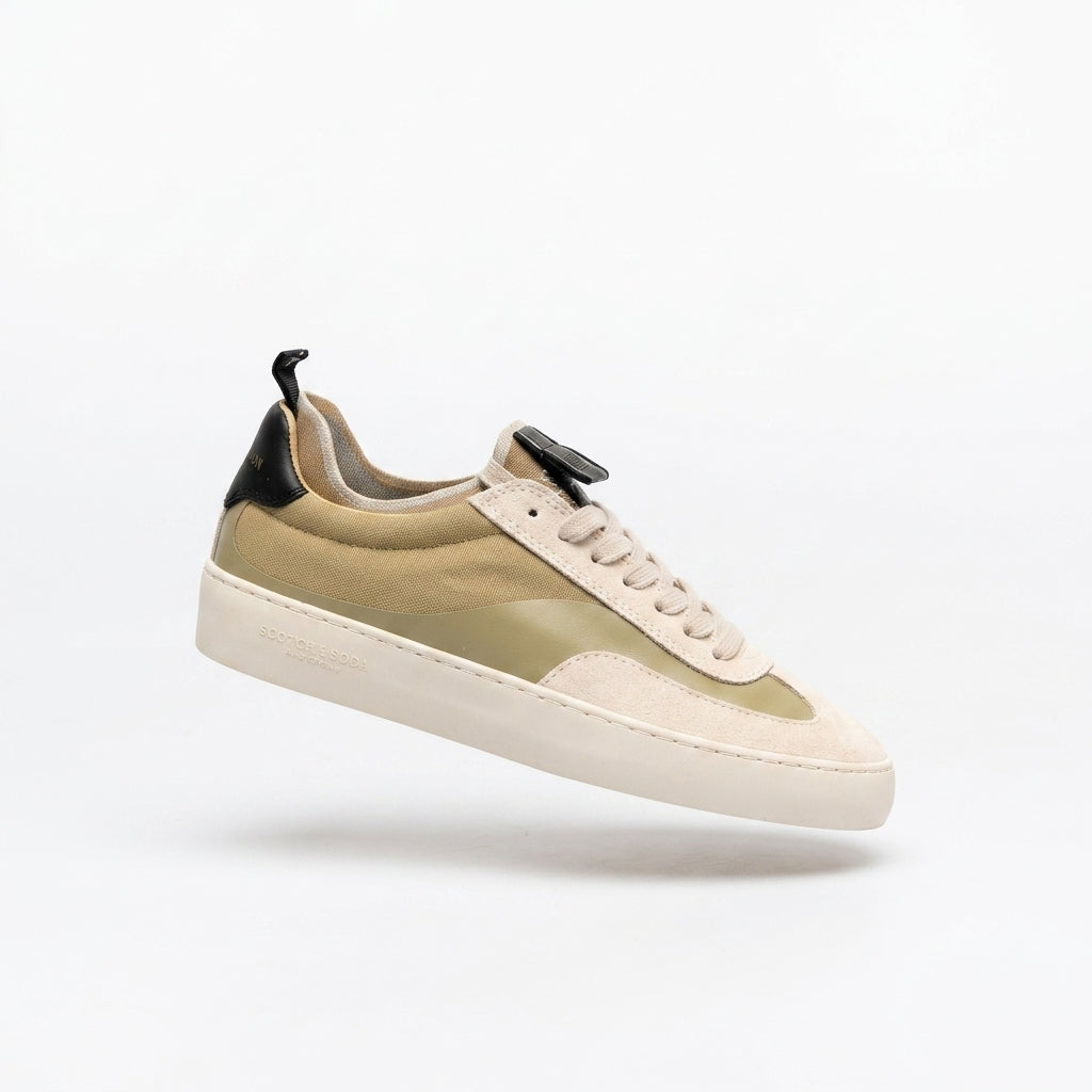 Sneakers unisex S25 sportowe piaskowe wygodne