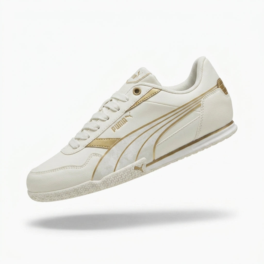 Buty Puma Damskie Bella Donna Day|Night Skórzane Złote