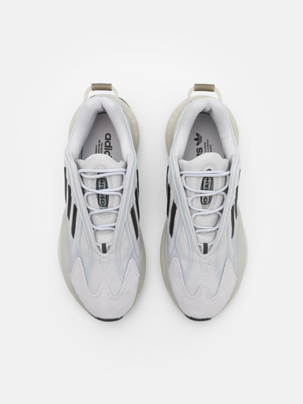 Adidas Szare Buty Damskie sportowe Sneakersy na Platformie Ozrah r.39 1/3