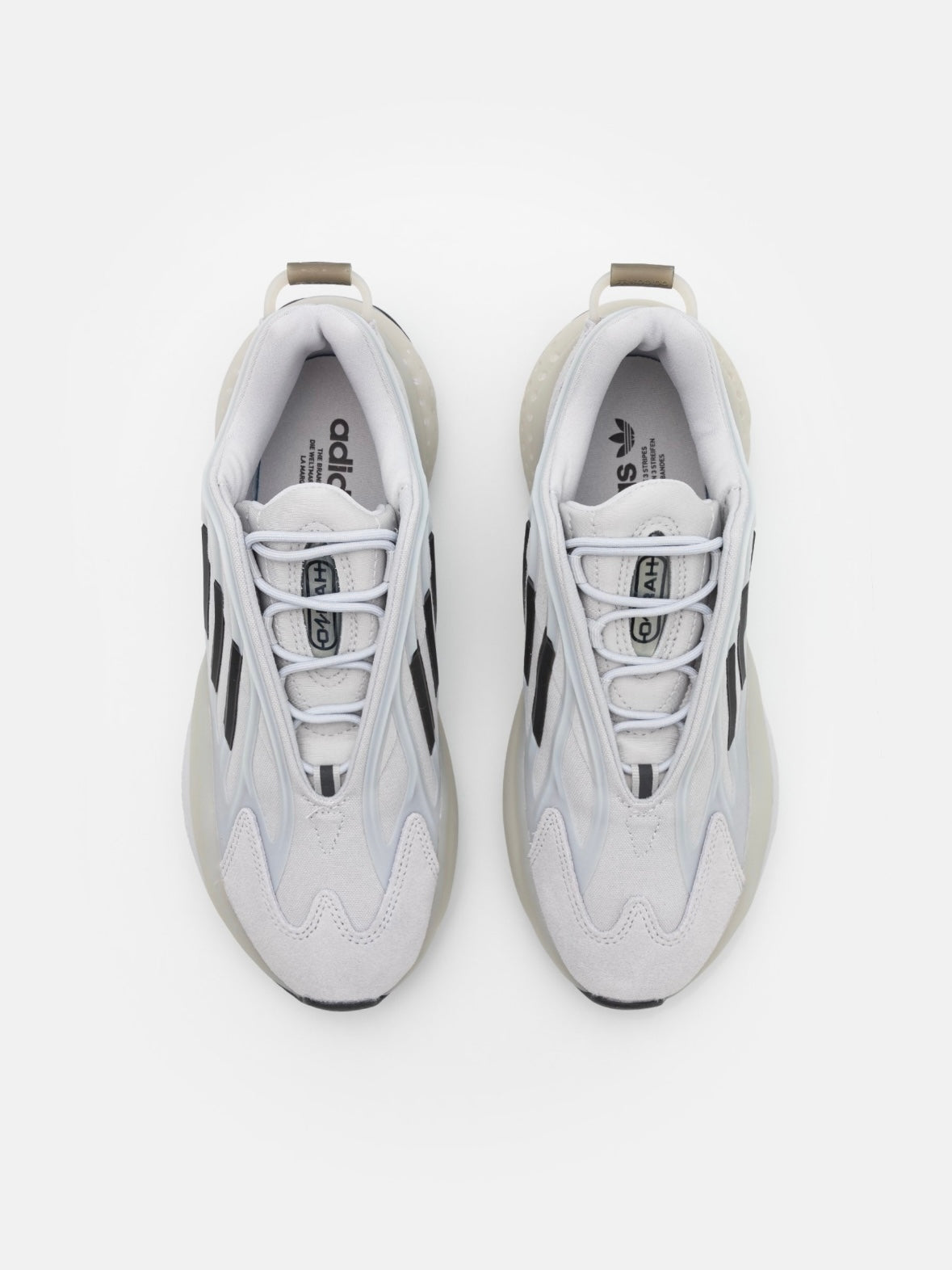 Adidas Szare Buty Damskie sportowe Sneakersy na Platformie Ozrah r.39 1/3