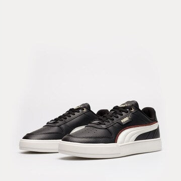 Puma Czarne Skórzane Buty Damskie Sportowe Sneakersy Caven Dime FC