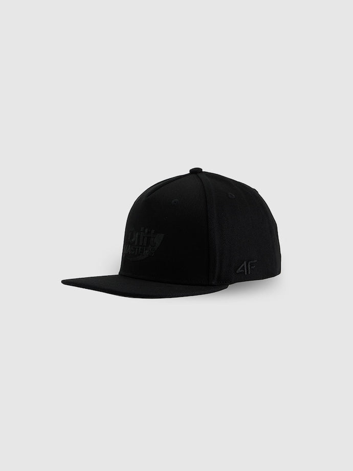 Czapka unisex 4F U0892 sportowa czarna elastyczna