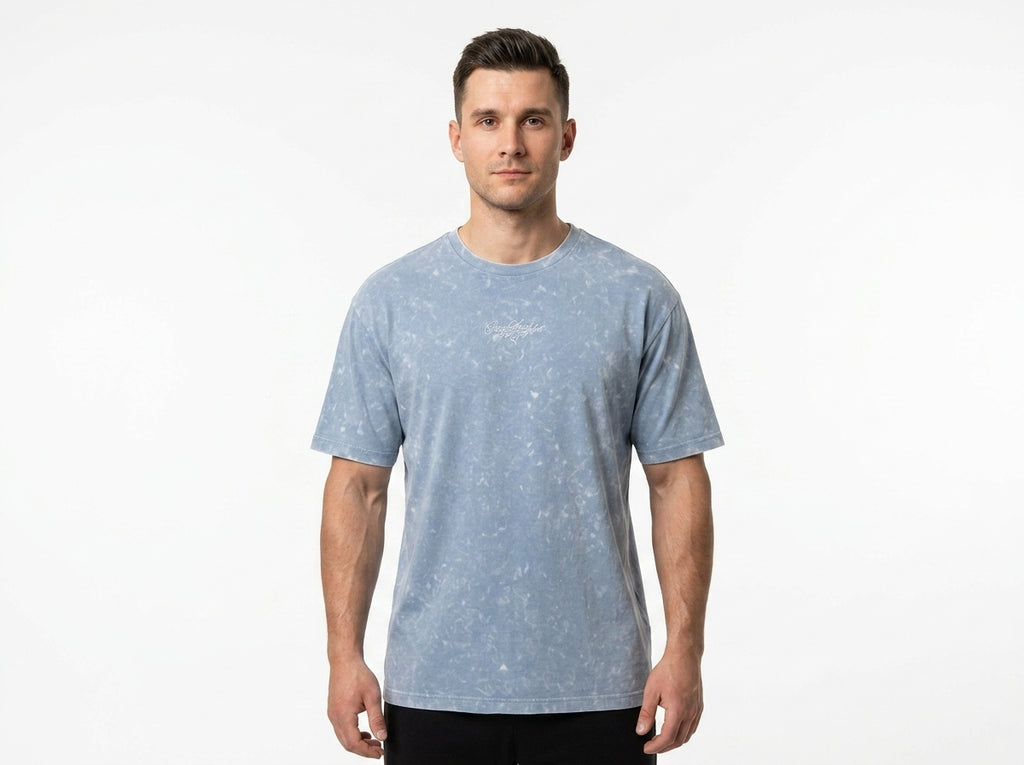 T-shirt Męski Puma Graphic Font Play Relaxed Washed Czarny