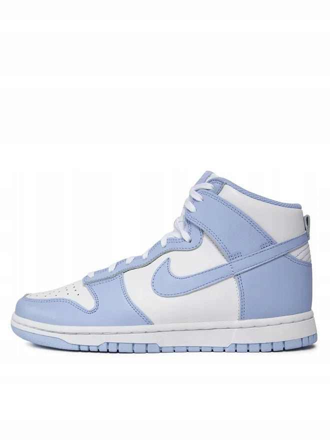Nike Dunk Niebieskie Buty Męskie Sportowe Sneakersy Skórzane Wysokie r.44