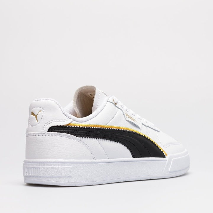 Puma Białe Skórzane Buty Damskie Sportowe Sneakersy Caven Dime FC