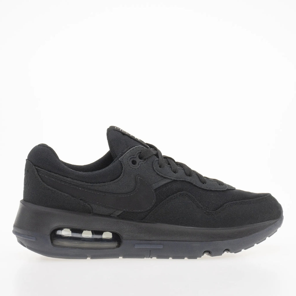 Nike Buty Dziecięce Czarne Materiałowe Sportowe Sneakersy Air Max
