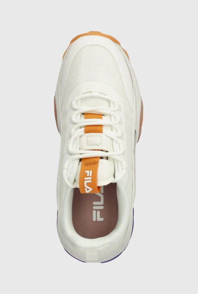Fila Białe Buty Damskie Sportowe Sneakersy Na Platformie Loligo Logo