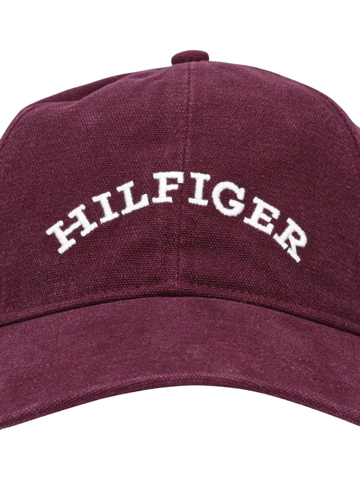 czapka z daszkiem męska Tommy Hilfiger AM0AM13003 burgundy bawełna