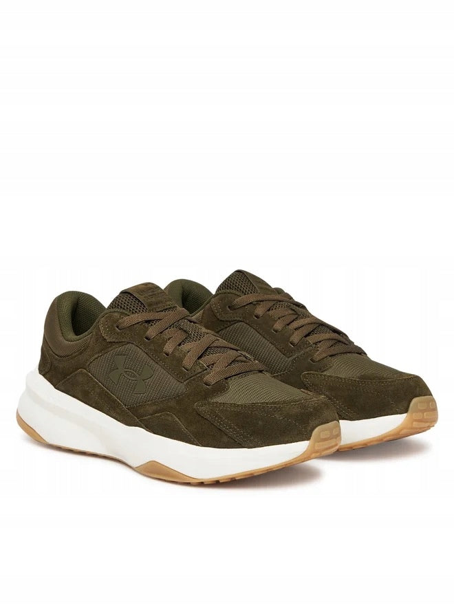 Under Armour Ciemnozielone Buty Męskie Sportowe Sneakrsy Edge Suede