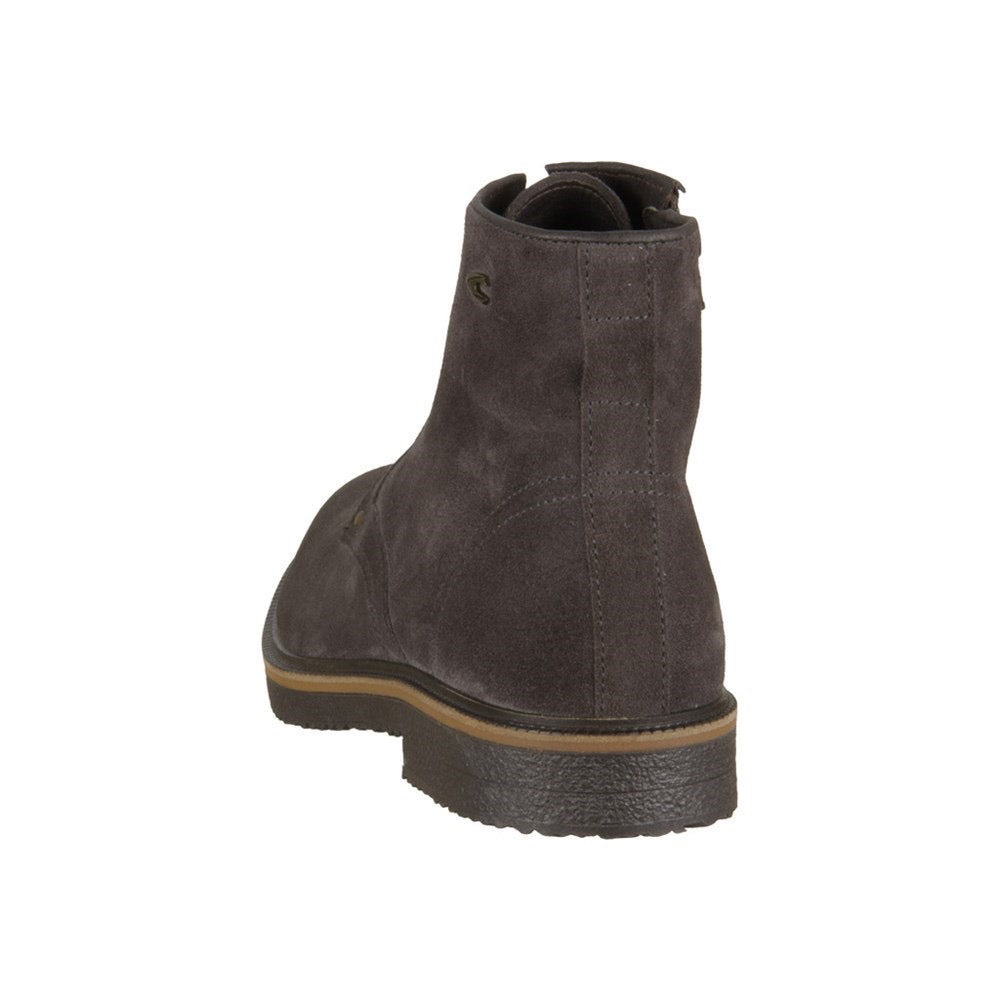 Camel Active Botki Damskie Szare Wiązane Nubuk z Zamkiem r. 40