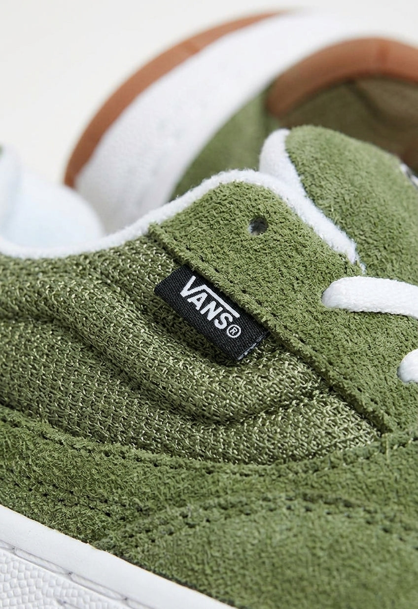 Sneakersy Damskie Vans Speed LS Zielone Zamsz Khaki