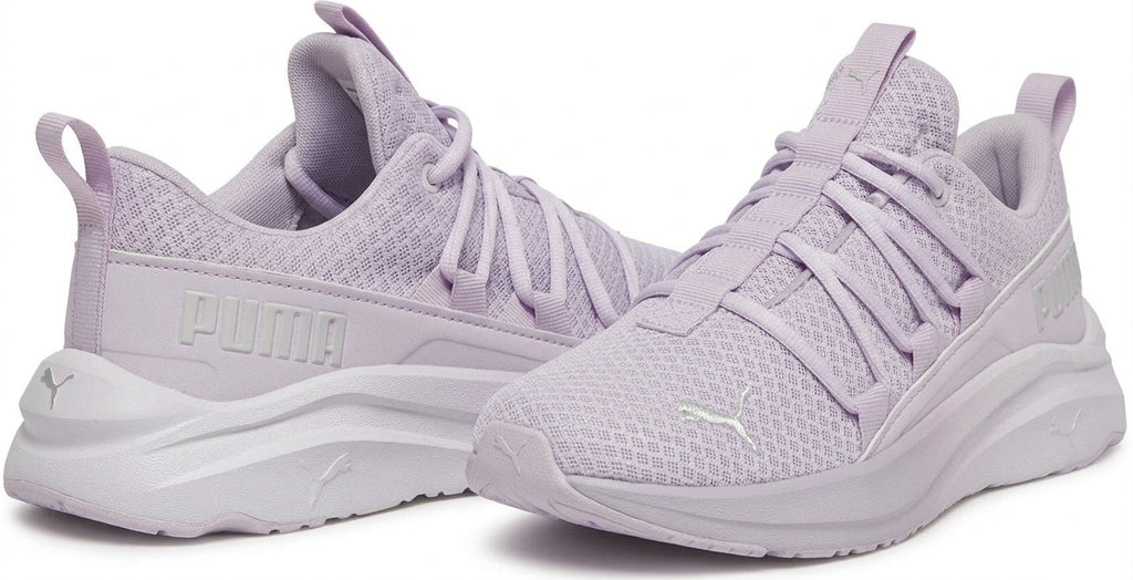 Buty damskie Puma 377672-12 Softride One4All sportowe liliowe sznurowane