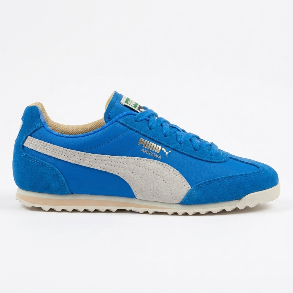 Buty Unisex Puma Arizona Niebieskie Turkusowe Zamsz Nylon