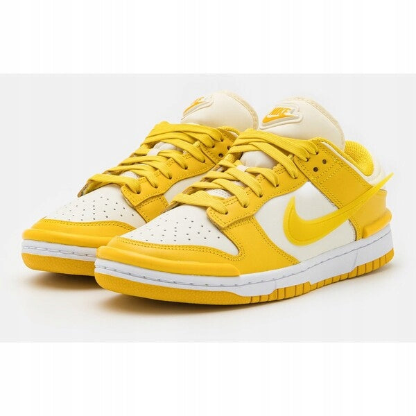 Nike Dunk Low Twist Żółte Buty Damskie Sportowe Sneakersy Skórzane r.38