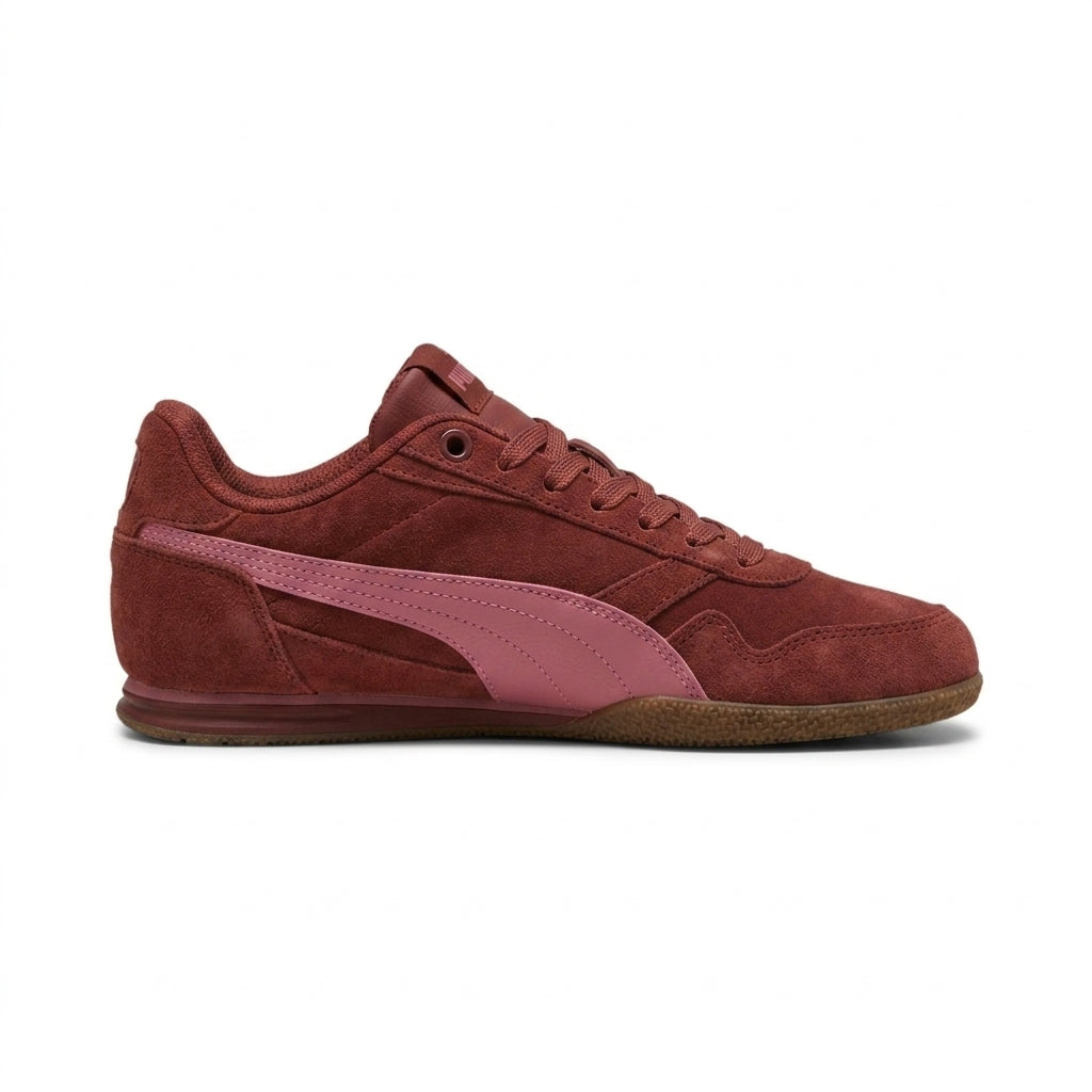 Buty Damskie Puma Bella Donna SD Sportowe Czerwone Zamsz