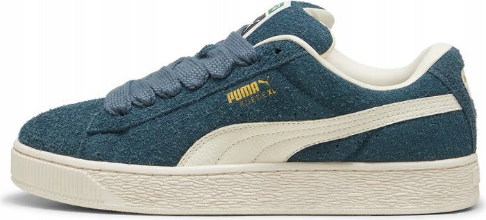 Puma Granatowe Buty Męskie Sportowe Sneakersy Zamszowe Suede XL Hairy