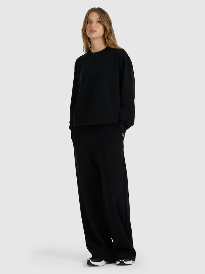 Bluza damska 4F 4FWAW25TSWSF1837 dresowa biała nierozpinana