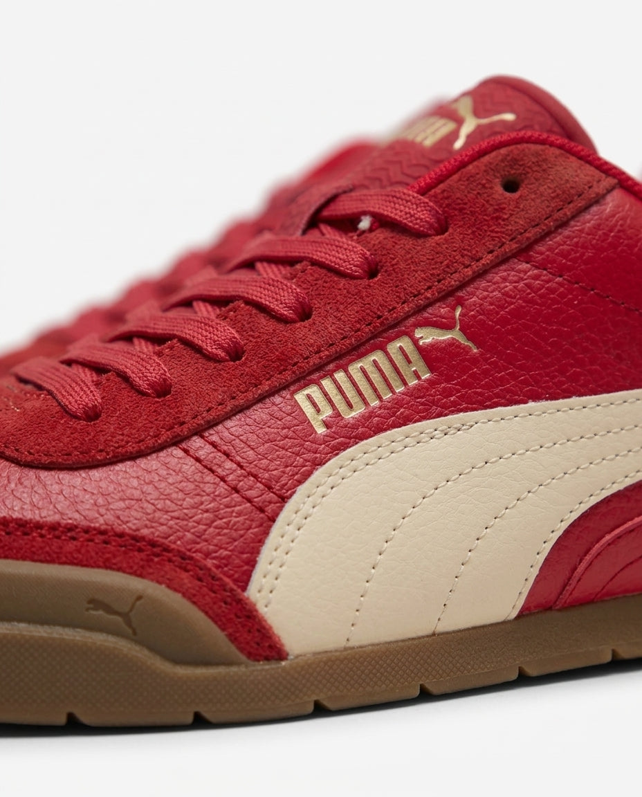 Buty Damskie Puma Super Turino Sportowe Czerwone
