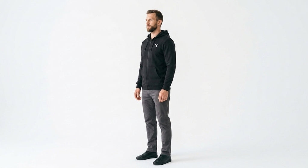 Bluza Męska Puma Better Essentials FZ FL Czarna Rozpinana