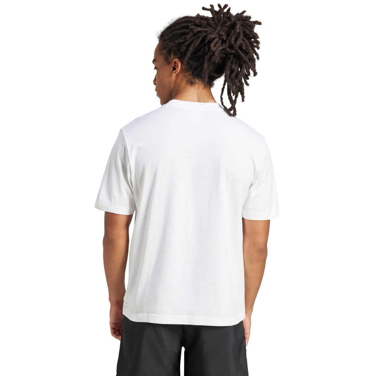 Koszulka Męska Adidas Essentials Small Logo Oversize Jersey Biała JF1092