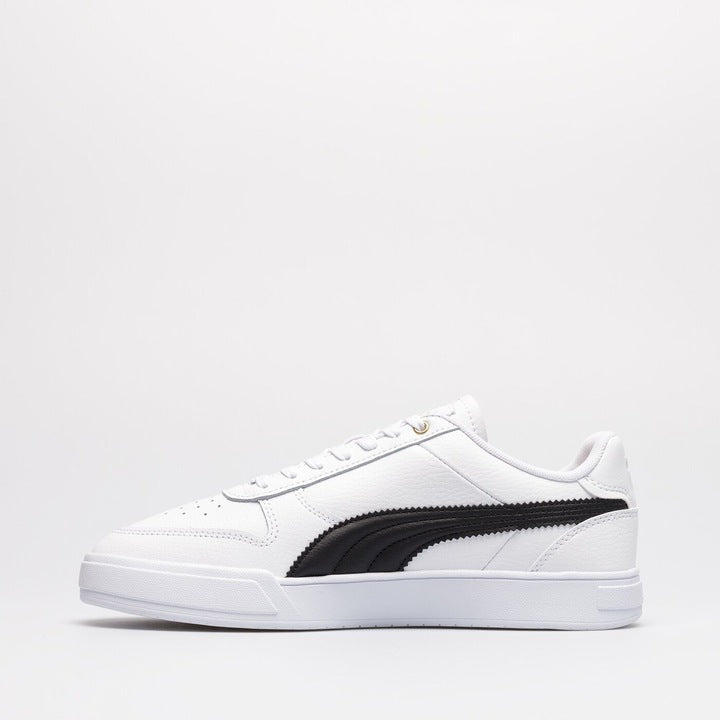 Puma Białe Skórzane Buty Damskie Sportowe Sneakersy Caven Dime FC