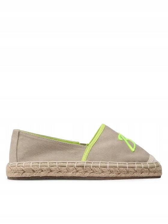 BIG STAR Espadryle Damskie Wsuwane Pleciona Podeszwa JJ274975 Camel