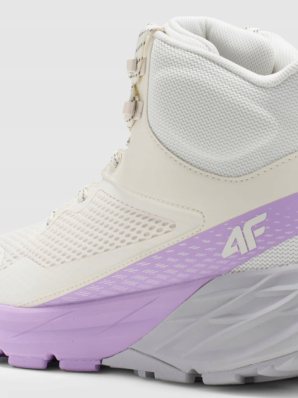 4F Wysokie Buty Damskie Trekkingowe Fioletowe z Membraną Speed Hiker r.38