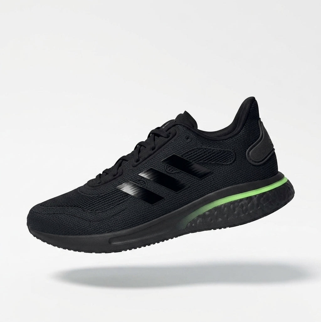 Buty Męskie Adidas Supernova Do Biegania Czarne Lekkie