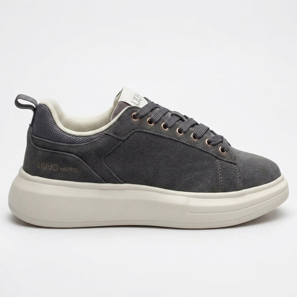 Sneakersy Męskie Liu Jo Cv Big 05 Casual Skóra Mesh