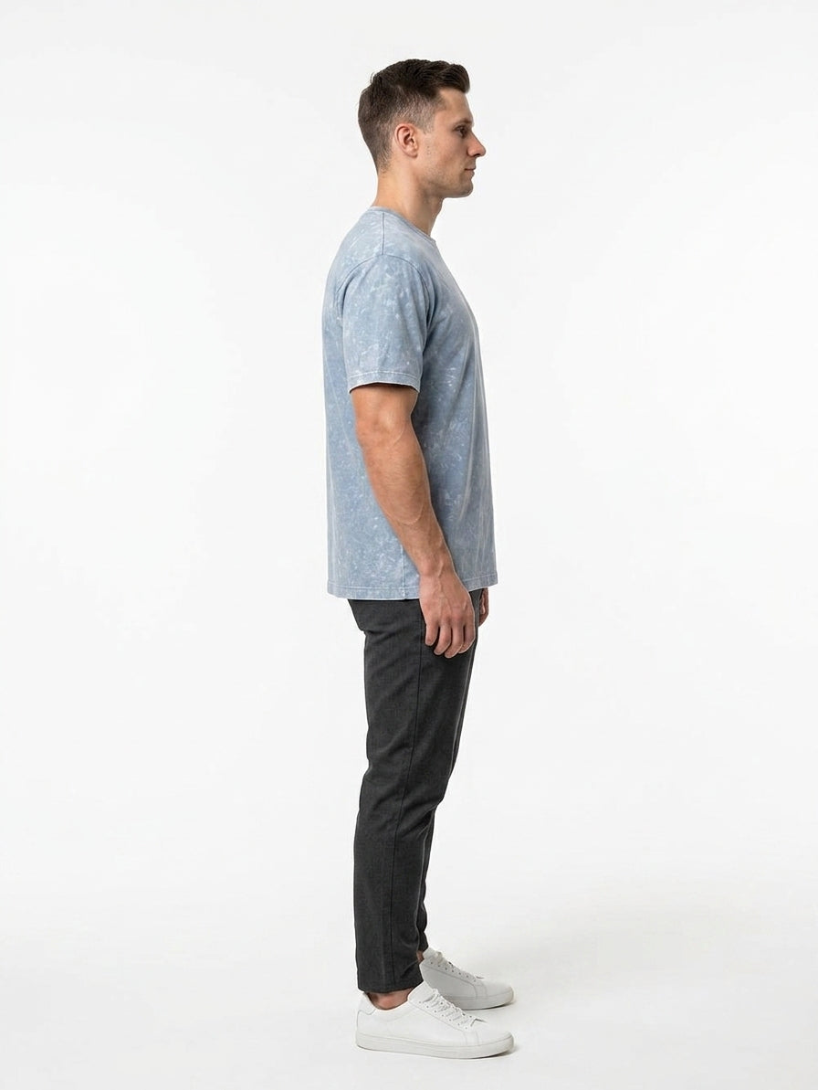 T-shirt Męski Puma Graphic Font Play Relaxed Washed Czarny