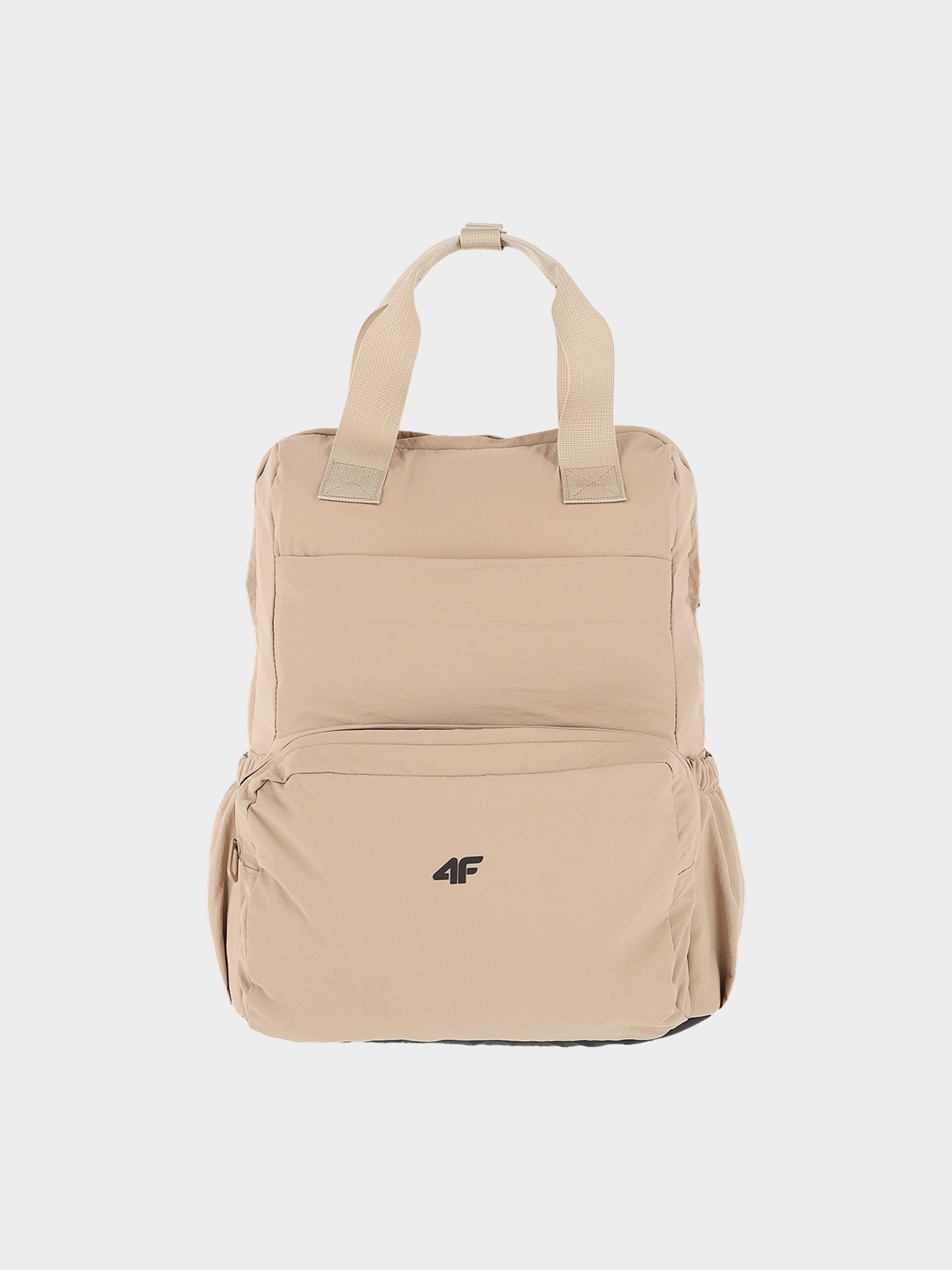 Plecak unisex 4F 4FRMM00ABACU465 miejski beżowy 20L