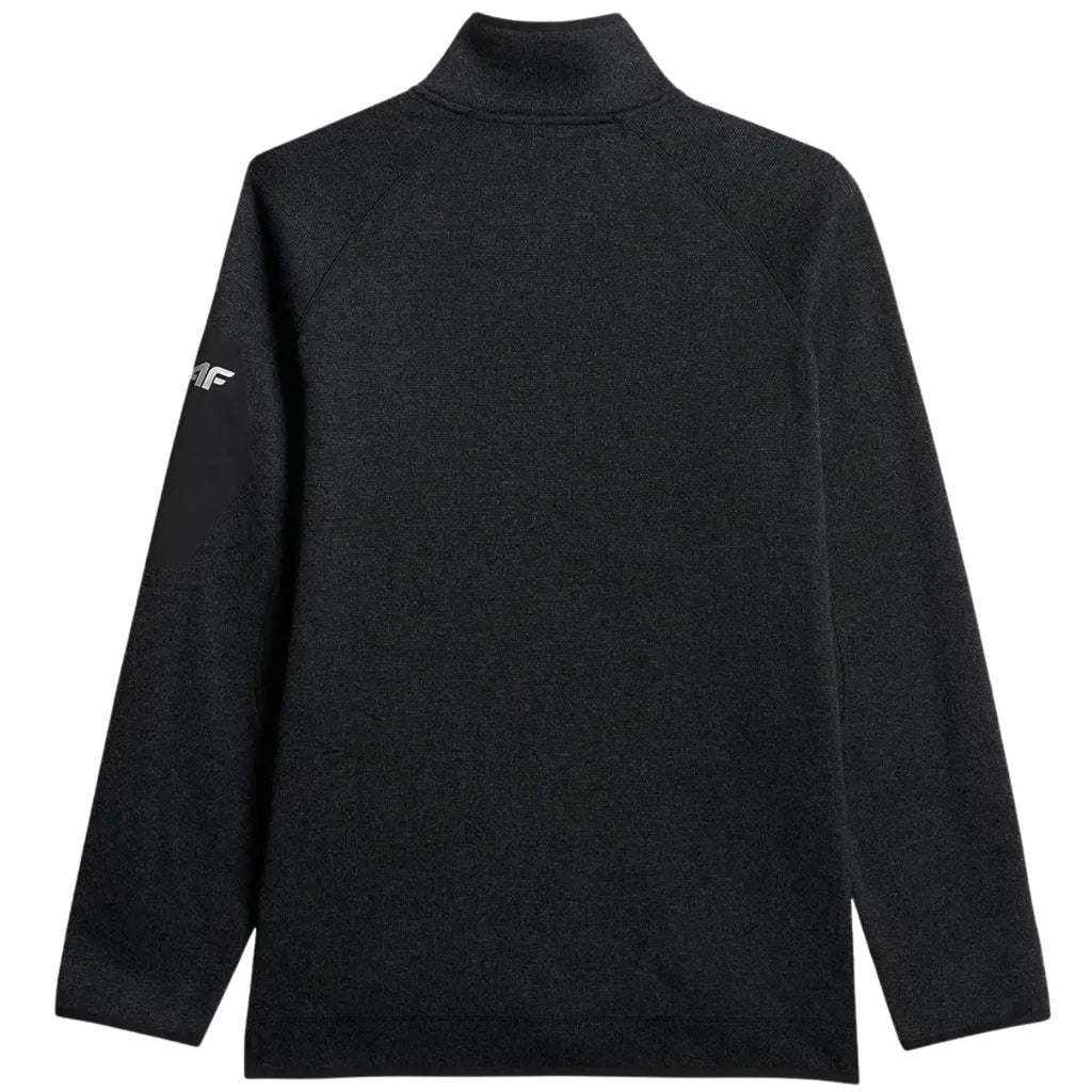 Polar męski 4F M443 outdoor czarny pełny zamek Sportowy