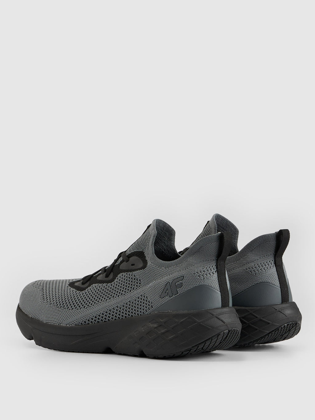 Buty Męskie 4F M014 Sneakersy Czarne Wsuwane Niskie Sportowe