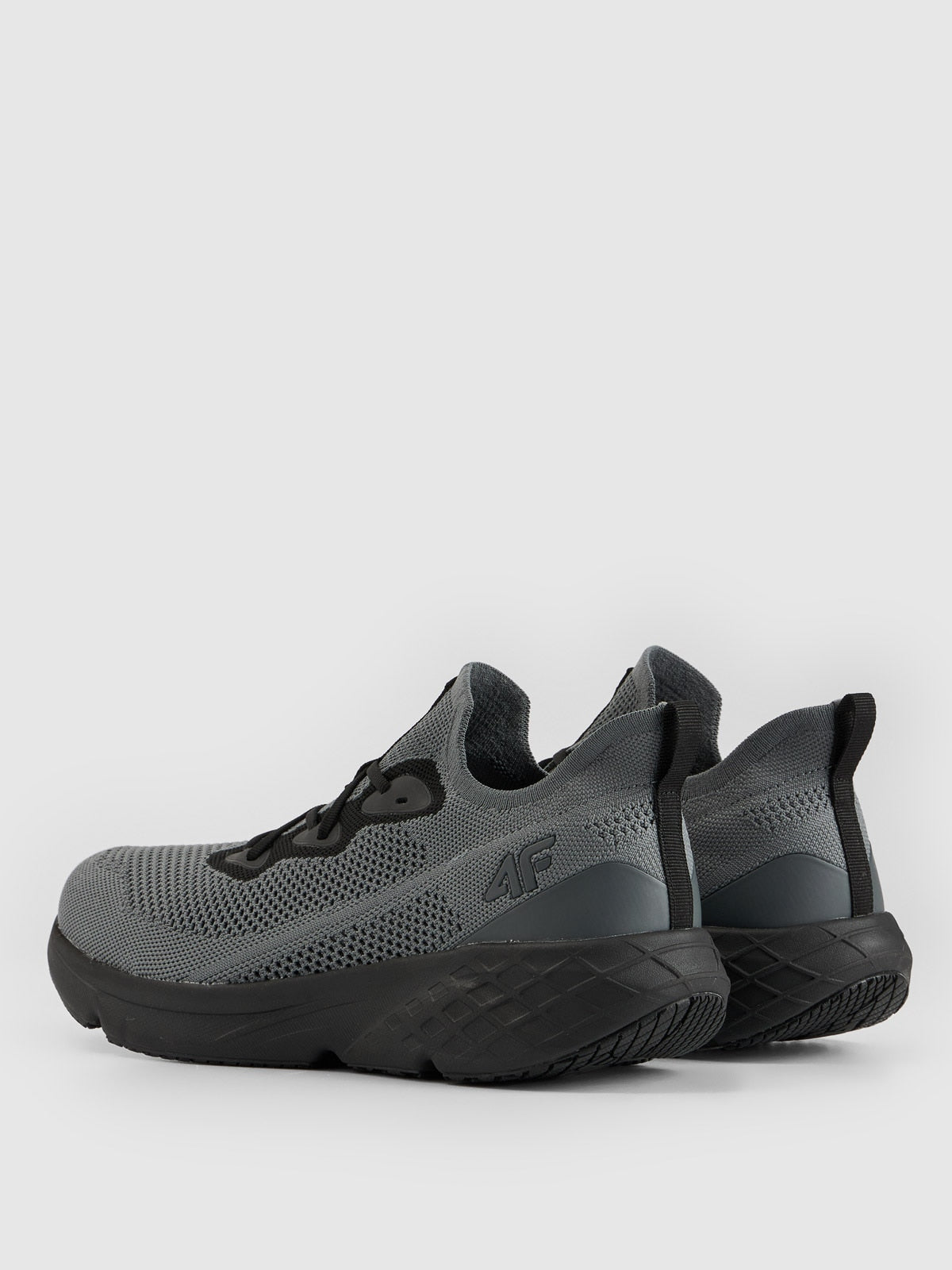 Buty Męskie 4F M014 Sneakersy Czarne Wsuwane Niskie Sportowe