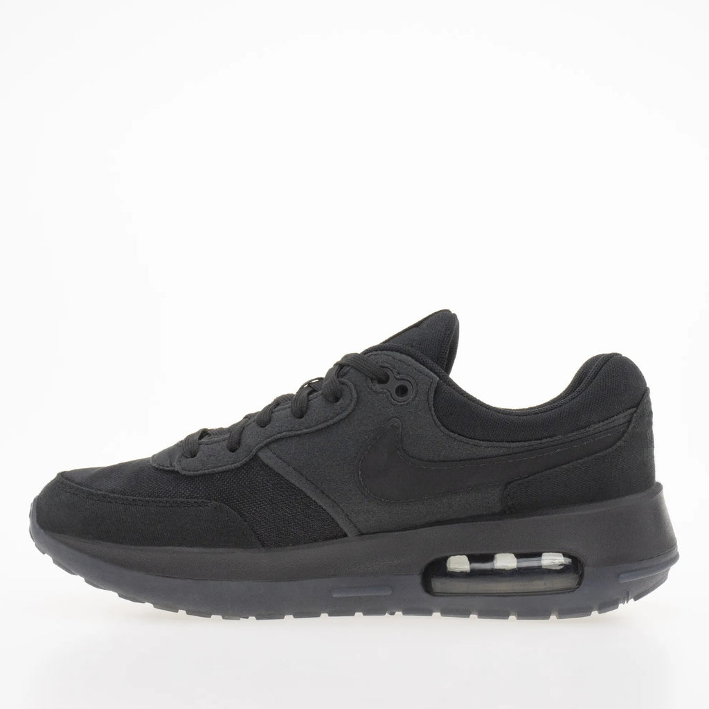 Nike Buty Dziecięce Czarne Materiałowe Sportowe Sneakersy Air Max