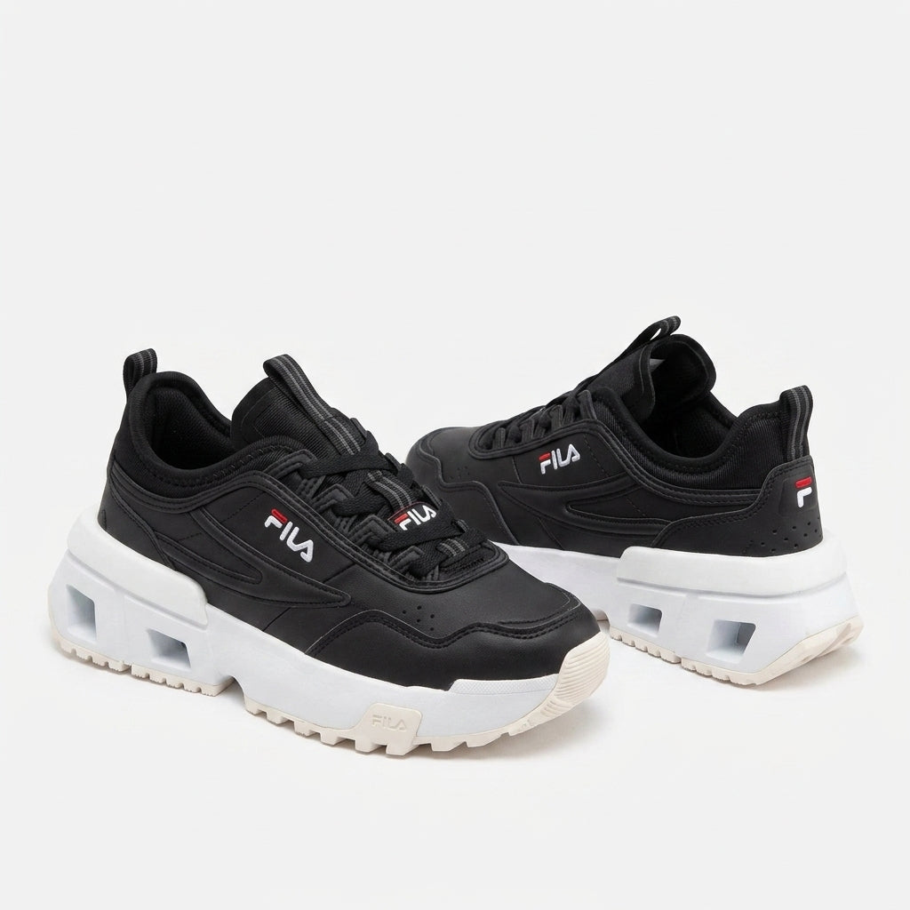 Buty Fila UPRG8 WMN Czarne Sneakersy Damskie Platforma