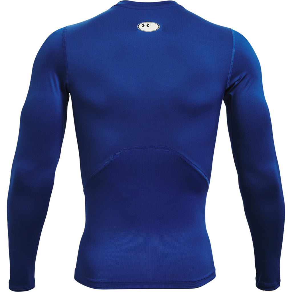 Koszulka Męska Under Armour HG Armour Comp LS Niebieska 1361524 400