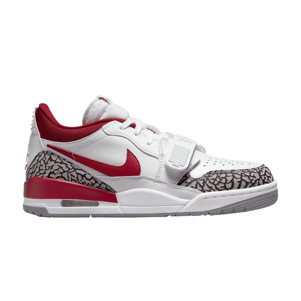 Air Jordan Jordan Legacy 312 Low White Cement Gym Red (Women's)