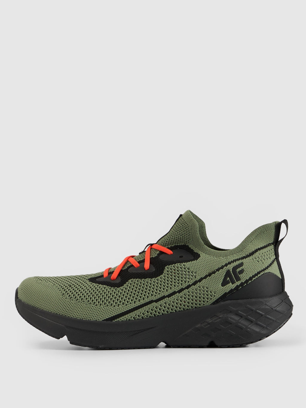 Buty meskie 4F M014 sneakersy sportowe czarne wsuwane