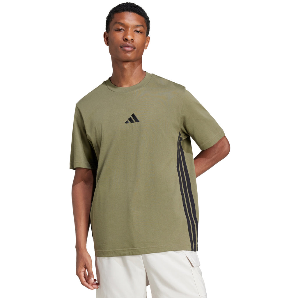Koszulka Męska Adidas JE6391 Sportowa Zielona Krótki Rękaw