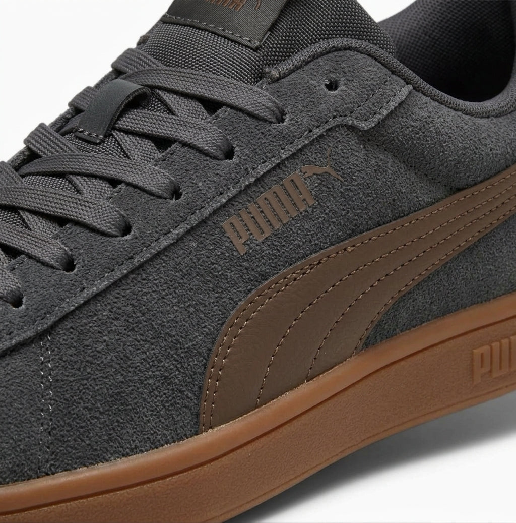 Buty Damskie Puma Smash 3.0 39098426 Szare Zamszowe