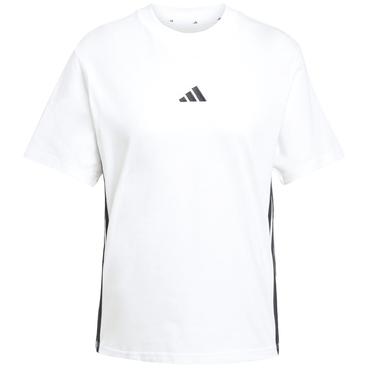Koszulka Damska Adidas Essentials 3-Stripes Biała JD0844