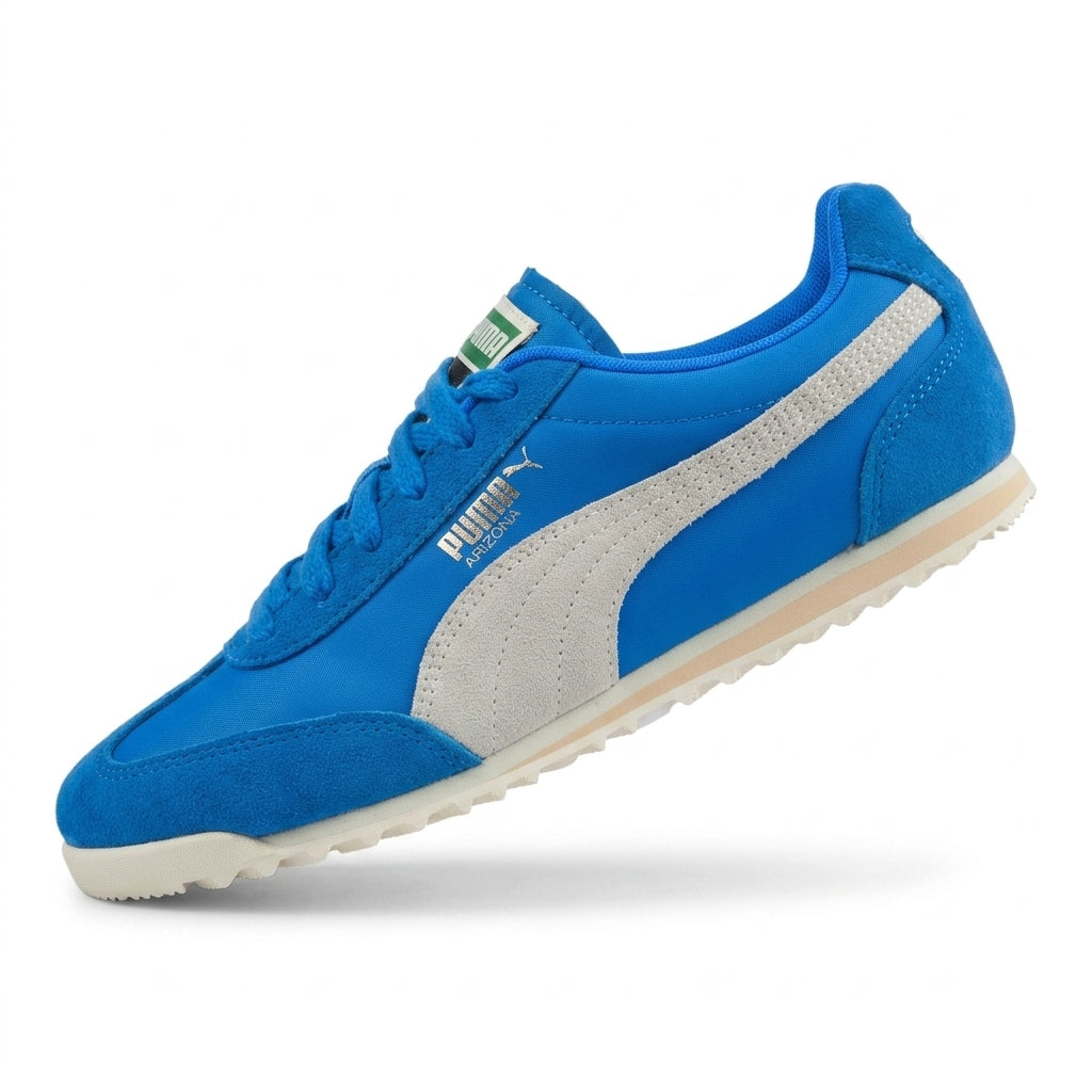 Buty Unisex Puma Arizona Niebieskie Turkusowe Zamsz Nylon