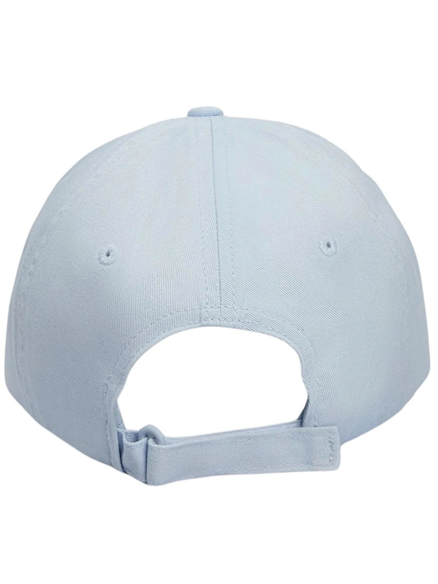 czapka z daszkiem damska Tommy Hilfiger AW0AW16170 błękitny